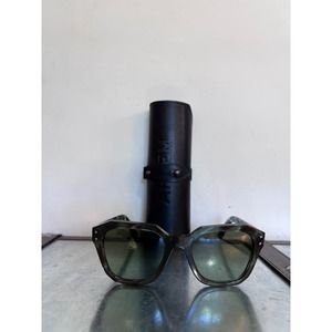 CLASSIC AHLEM Pont Des Arts Green Rhombus SUNGLASSES with Case 47/20